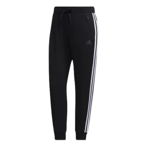 (WMNS) adidas Sportswear Fit Drawstring Training Pants Asia Sizing 'Black' GJ9032