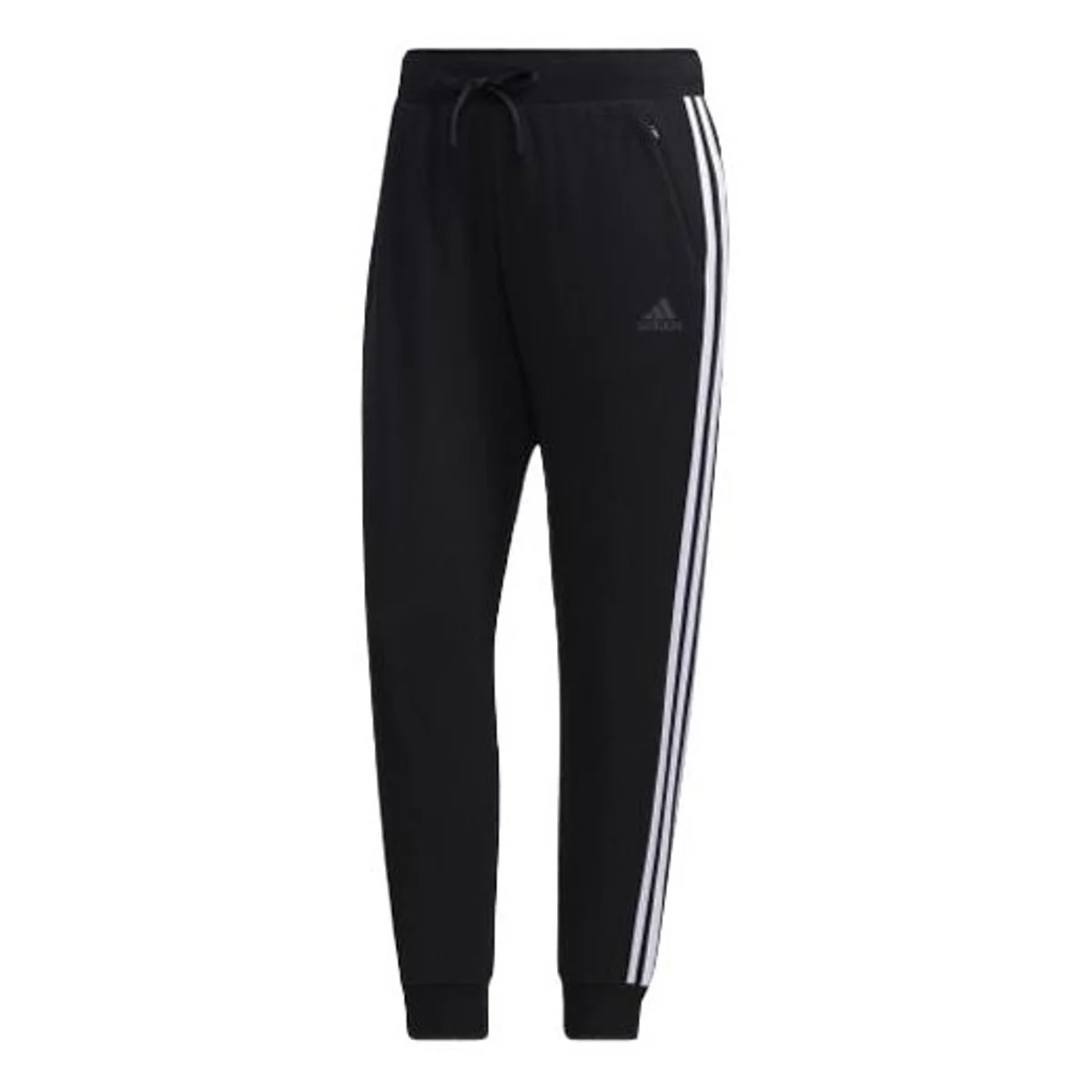 (WMNS) adidas Sportswear Fit Drawstring Training Pants Asia Sizing 'Black' GJ9032