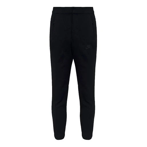 Nike Athleisure Casual Sports Cropped Pants Black 861680-010