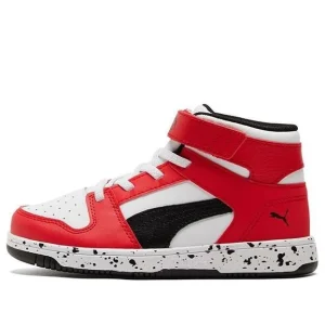 (PS) PUMA Rebound LayUp 'Speckled - High Risk Red' 386925-01