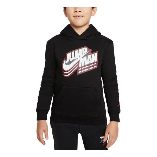 (GS) Nike Jump-man Hoodie 'Black' DQ3843-010