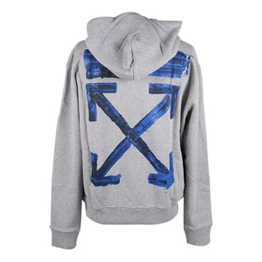 Men's Off-White Acrylic Arrows Slim Multi-Color Arrow Printing Gray OMBB034F19E300100730