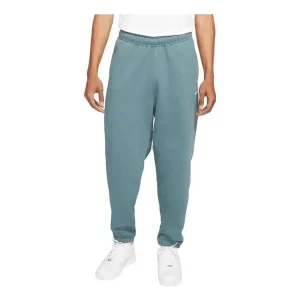 Men's Nike Logo Embroidered Casual Solid Color Sports Pants/Trousers/Joggers Blue CW5460-387