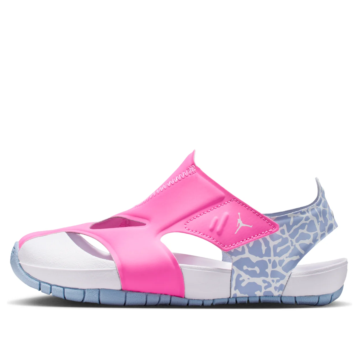 (PS) Air Jordan Flare Sandals 'Pink Glow Cobalt Bliss' CI7849-604
