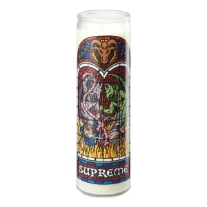 Supreme Prayer Candle 'Multi-Color' SUP-FW23-126