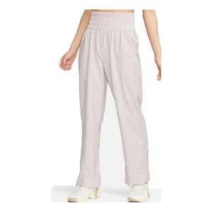 (WMNS) Nike Dri-FIT One Ultra High-Waisted Trousers 'Platinum Violet' FB5019-019