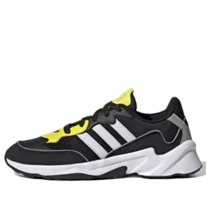 (WMNS) adidas neo 20-20 FX 'Black White Yellow' EH2146
