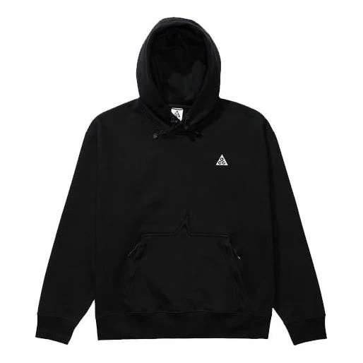 Nike x ACG Casual Embroidered Logo hooded Pullover Long Sleeves Black CW4490-013