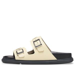 (WMNS) Birkenstock St Barths Natural Leather Narrow Fit 'Butter' 1025258