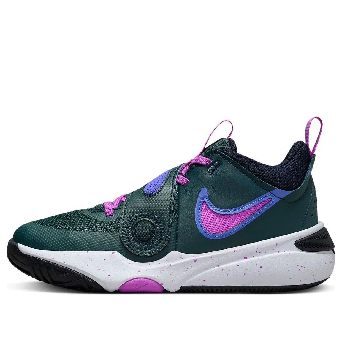 (GS) Nike Team Hustle D 11 'Deep Jungle Light Ultramarine' DV8996-300