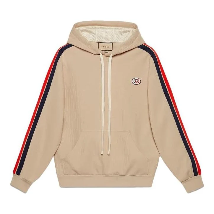 Gucci Jersey Hooded Sweatshirt 'Beige' 733972-XJFFB-9117