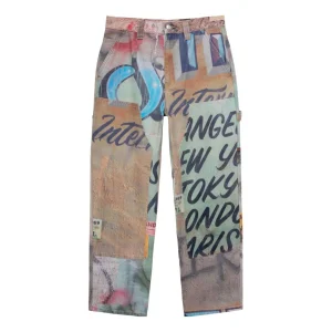 Stussy Work-Pant Alfonso Canvas 'Multi' 116630