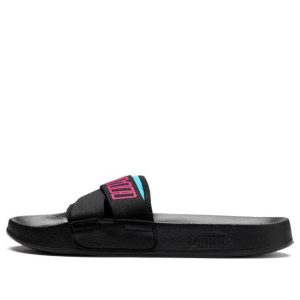 (WMNS) PUMA Leadcat Trailblazer Slide Black/Pink 369418-01