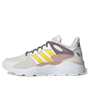 (WMNS) adidas neo Crazychaos 'White Yellow Brown' EG8751