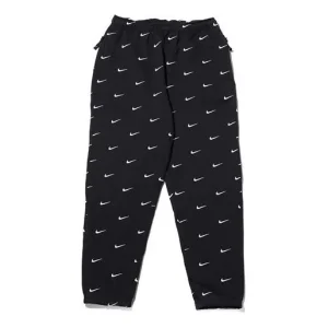 Nike NRG Swoosh Logo Pants Mens Black CJ8905-010