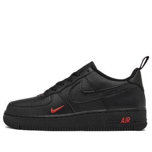 (GS) Nike Air Force 1 Low 'Black Light Crimson' FB8036-001