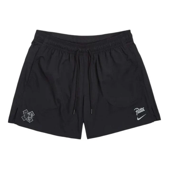 Nike x Patta Running Team Shorts 'Black' FJ3063-010