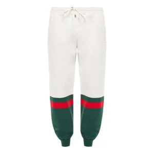 Gucci Web Panel Jogger Pant 'White' 625403-XJCSU-9146