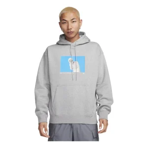 Nike SB Graphic Fleece Hoodie Asia Sizing 'Dark Grey Heather' FN2557-063