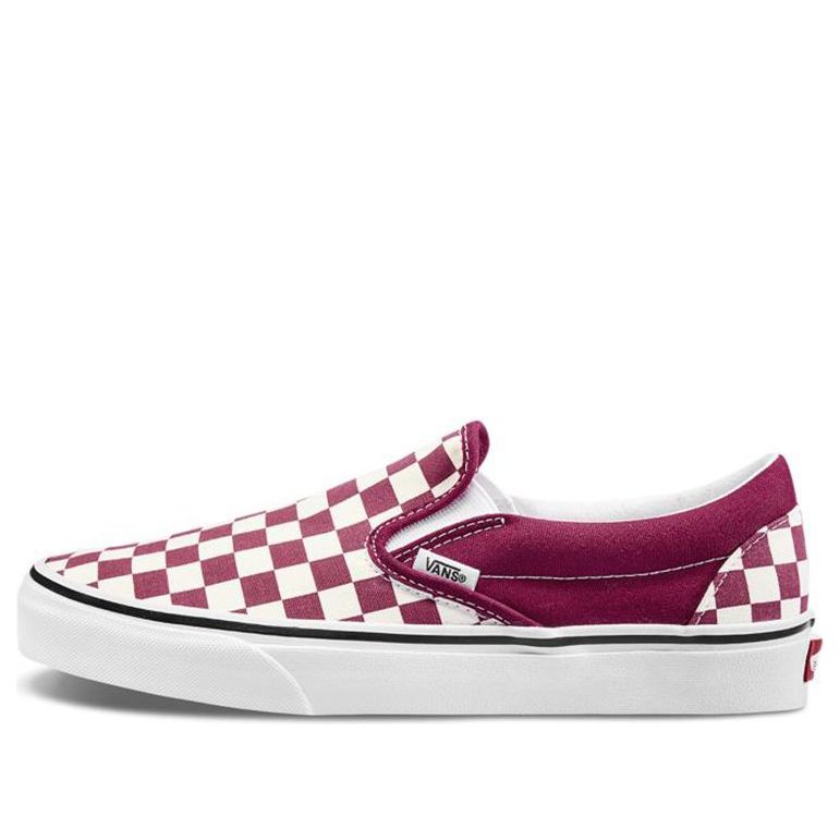 Vans Classic Slip-On 'Rumba Red Checkerboard' VN0A38F7VLW