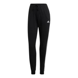 (WMNS) adidas Training Essentials 3-Stripes Pants Asia Sizing 'Black' GM5542