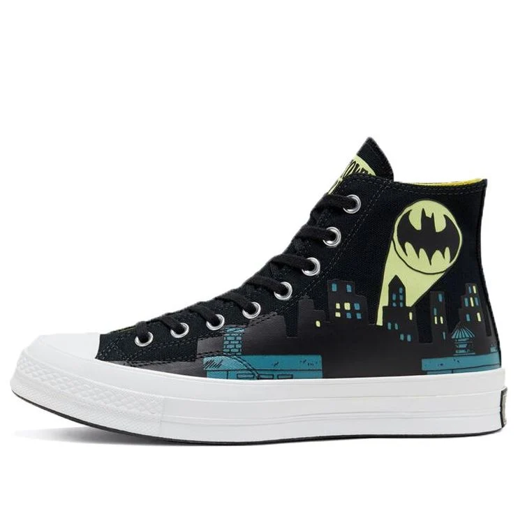 Converse DC Comics x Chinatown Market x Chuck 70 Hi 'Gotham City - Glow In The Dark' 167511C