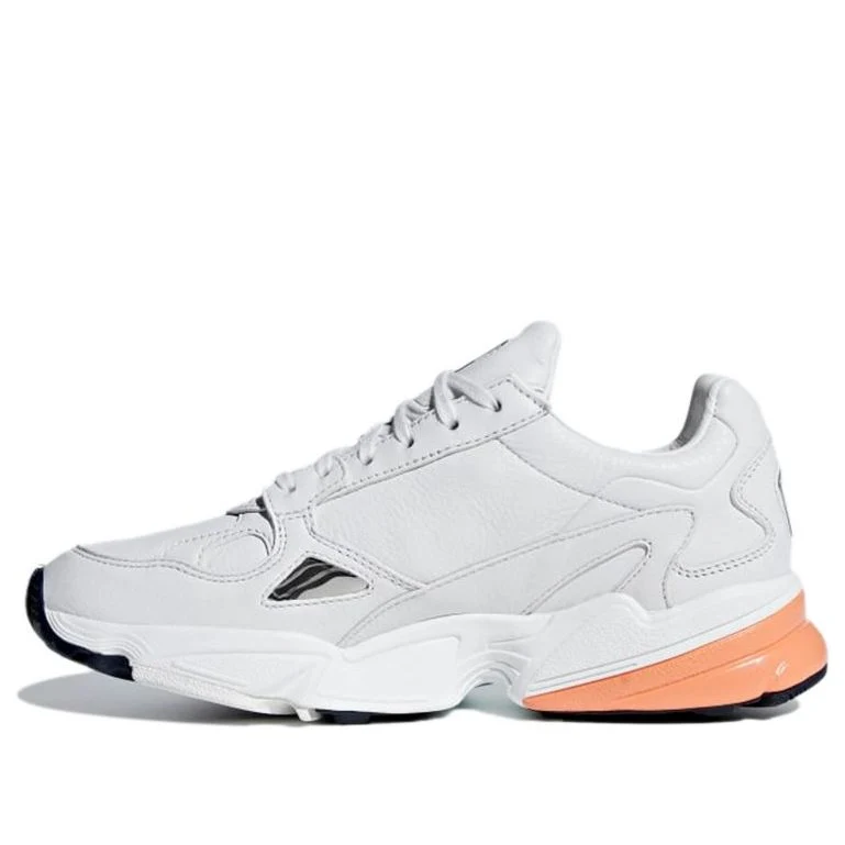(WMNS) adidas Falcon 'White Orange' B37845