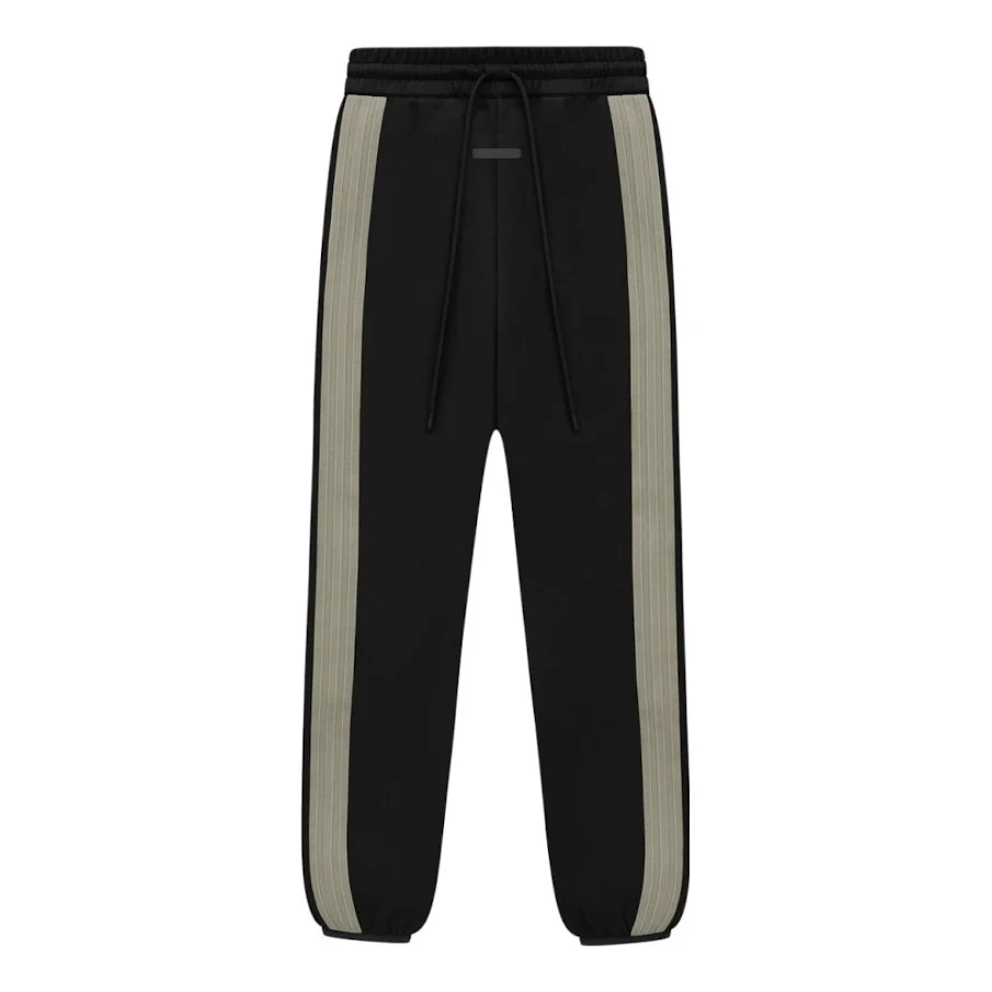 adidas x Fear of God Athletics Suede Fleece Sweat Pants 'Black' IS8703