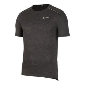 Men's Nike Running Training Short Sleeve Black T-Shirt CN8463-010