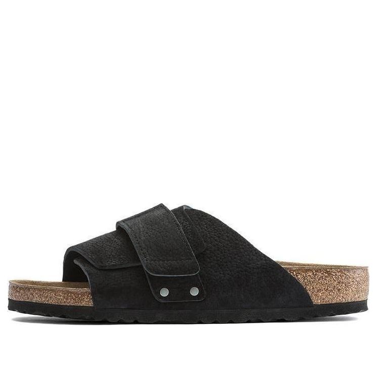 Birkenstock Kyoto Nubuk Leather 'Desert Buck Black' 1020433