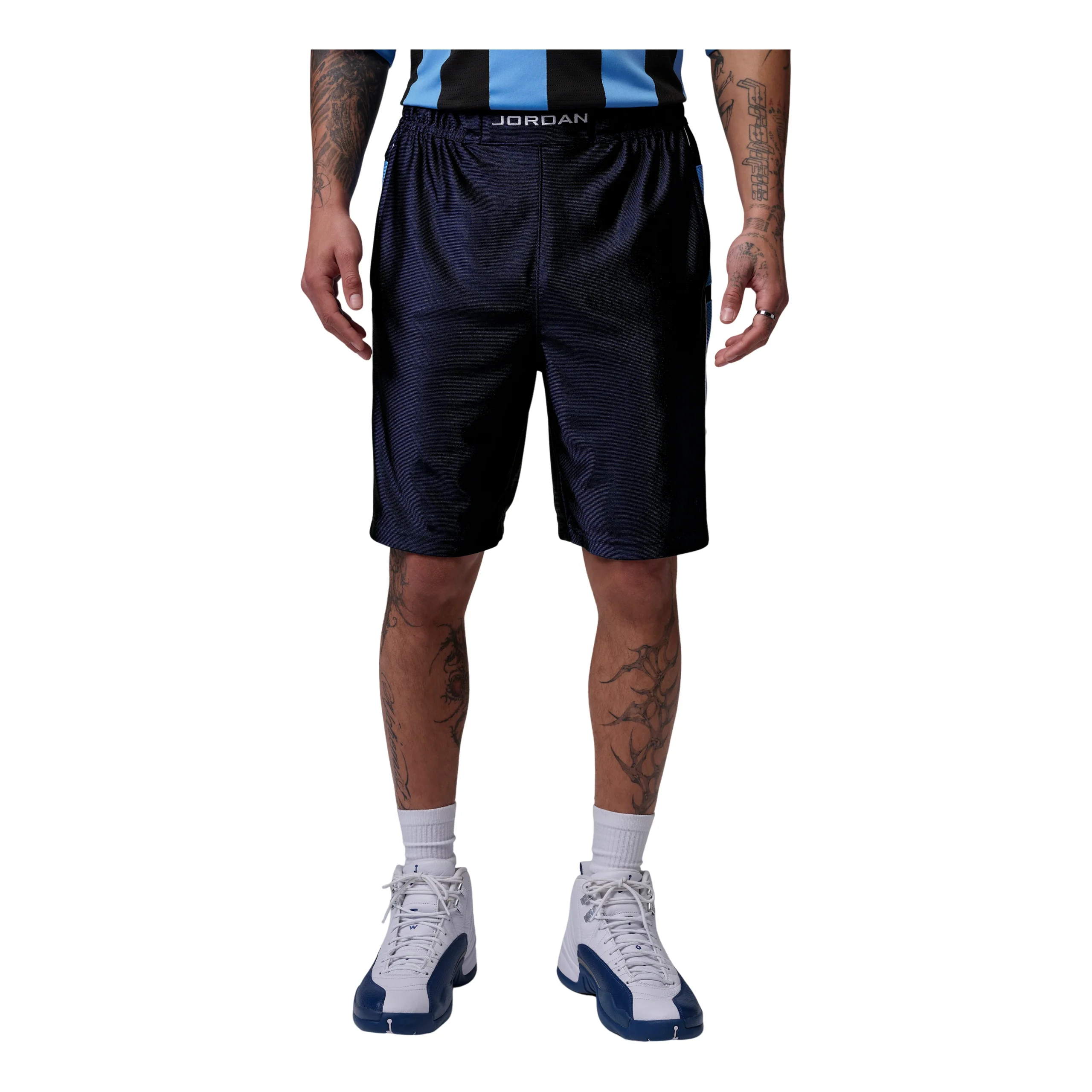 Jordan Brooklyn Cat Scratch Shorts 'Midnight Navy University Blue' HV0560-412