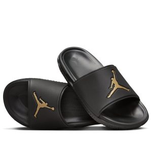 Air Jordan Jumpman Slide 'Black Metallic Gold' FQ1598-007