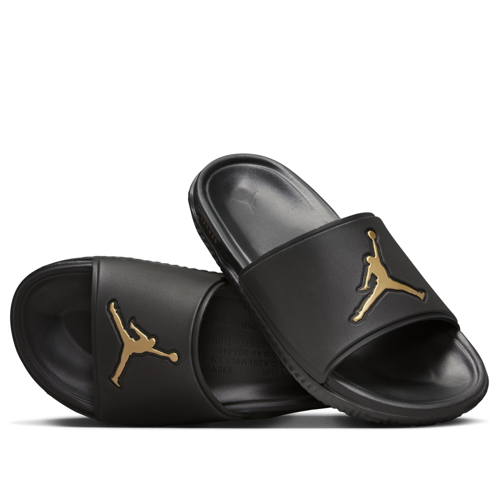 Air Jordan Jumpman Slide 'Black Metallic Gold' FQ1598-007