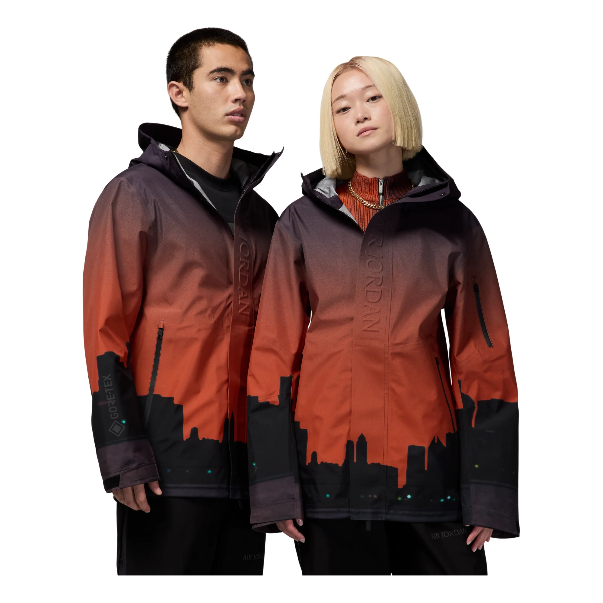 Air Jordan Skyline Gore-Tex Loose Jacket Asia Sizing 'Black Multi-Color' HF9286-010