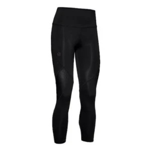 (WMNS) Under Armour UA Rush Crop Pants 'Black' 1357266-001
