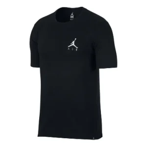 Air Jordan Jumpman Air Embroidered T-Shirt'Black' AH5296-010