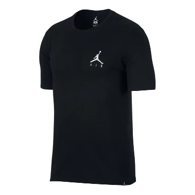 Air Jordan Jumpman Air Embroidered T-Shirt'Black' AH5296-010
