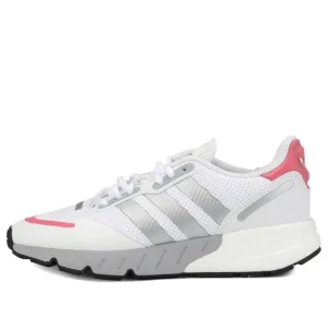 (WMNS) adidas ZX 1K Boost 'White Silver Metallic' FY5654