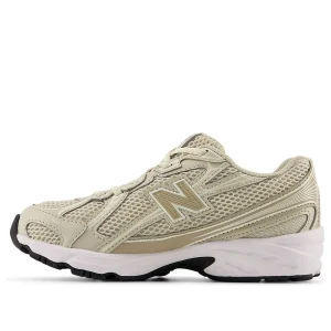 (PS) New Balance 740 Bungee Lace 'Grey Wolf Lime' P7409KQ
