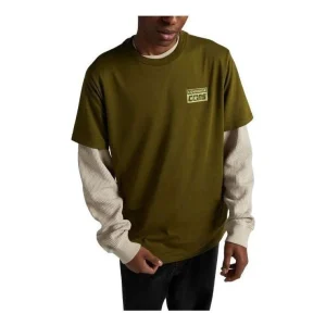 Converse Cons Graphic T-Shirt Asia Sizing 'Cargo Khaki' 10021134-A17