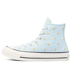 (WMNS) Converse Chuck 70 Hi 'Embroidered Floral Print - Chambray Blue' 570917C