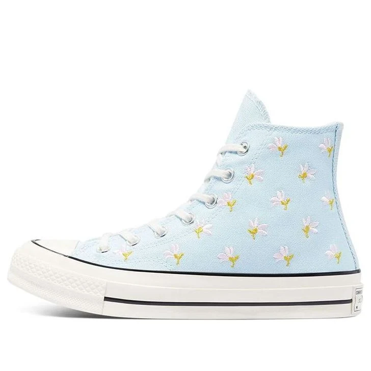 (WMNS) Converse Chuck 70 Hi 'Embroidered Floral Print - Chambray Blue' 570917C