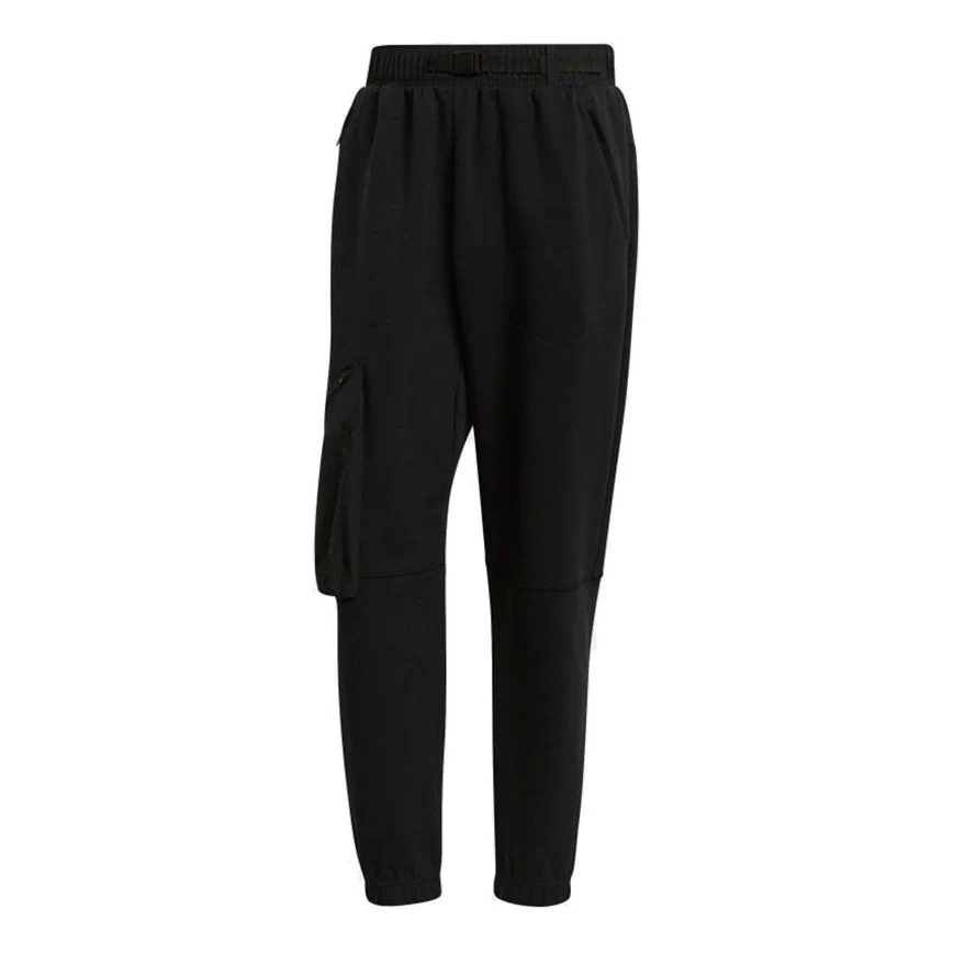 adidas Cargo Pant Stripes Jogging Sport Trousers Men's Black GM5786