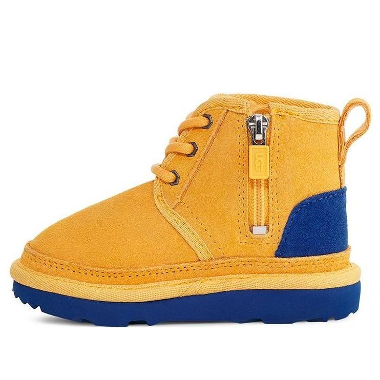 (TD) UGG Logo Boots 'Yellow Blue' 1130787T-SNSD