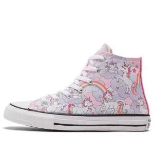 (GS) Converse Chuck Taylor All Star Big Unicorn Pink 'White Purple' 669107C