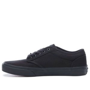 Vans Authentic Atwood Skateboard Series Mid-Top Retro Skate Shoes Unisex Black VN000TUY186