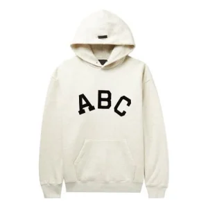 Fear of God ABC Hoodie 'Cream Heather' FOG-SS21-688