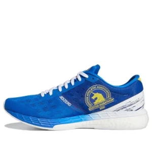 (WMNS) adidas Adizero Boston 9 Marathon 'Blue Yellow' GZ2942
