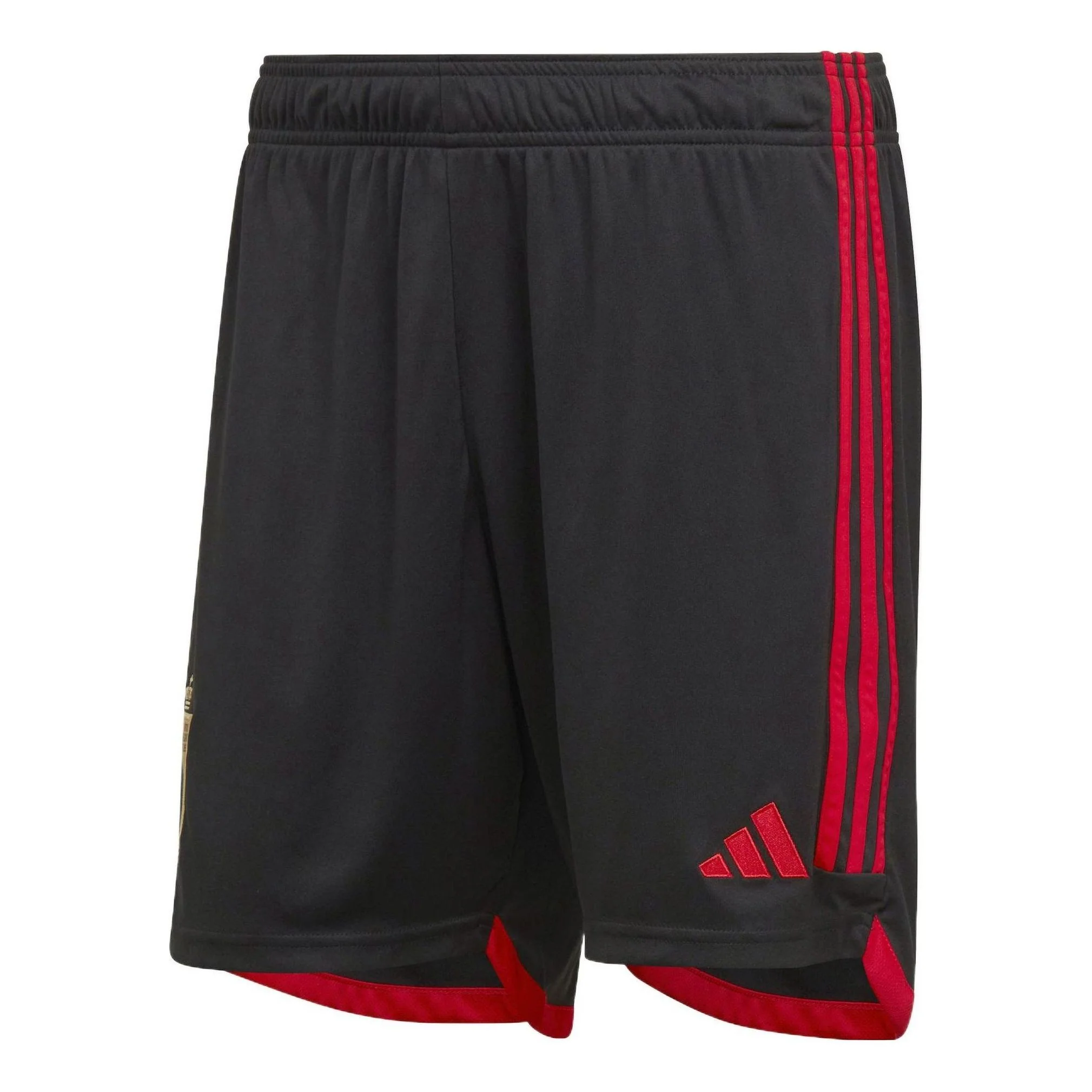 adidas Belgium 22 Home Short Asia Sizing 'Black' HD9414