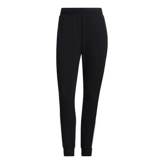 (WMNS) adidas Fi Pt Sj Elastic Slim Fit Bundle Feet Sports Pants/Trousers/Joggers Black GP0659